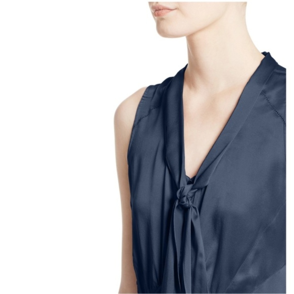 BURBERRY $1150 Silk Bias Dress NWT 0/2 Prom maxi - Picture 6 of 6